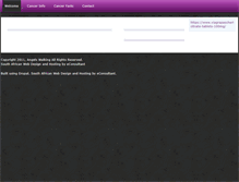 Tablet Screenshot of angelswalking.co.za